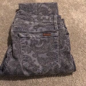 Joe’s paisley print jeans